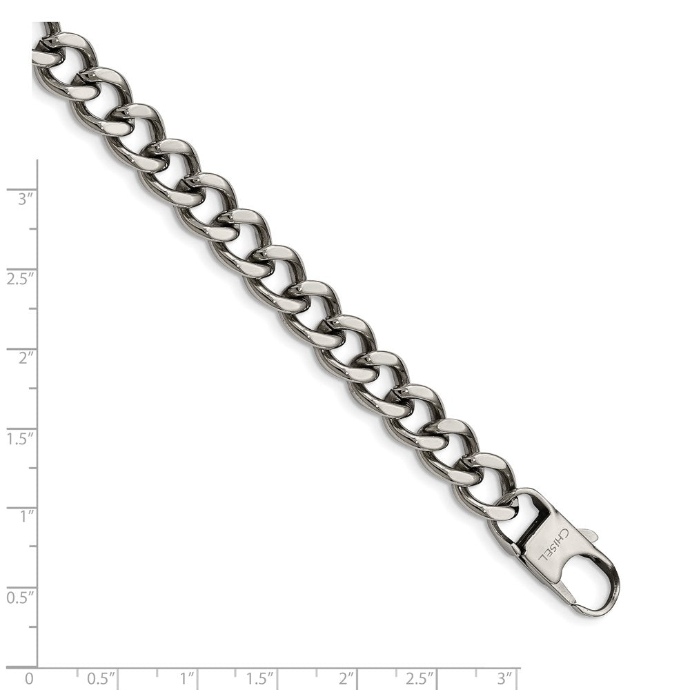 Stainless Steel Polished 8.5in Bracelet 8.5 inches