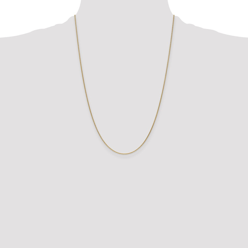 18K 1.15mm D/C Cable Chain