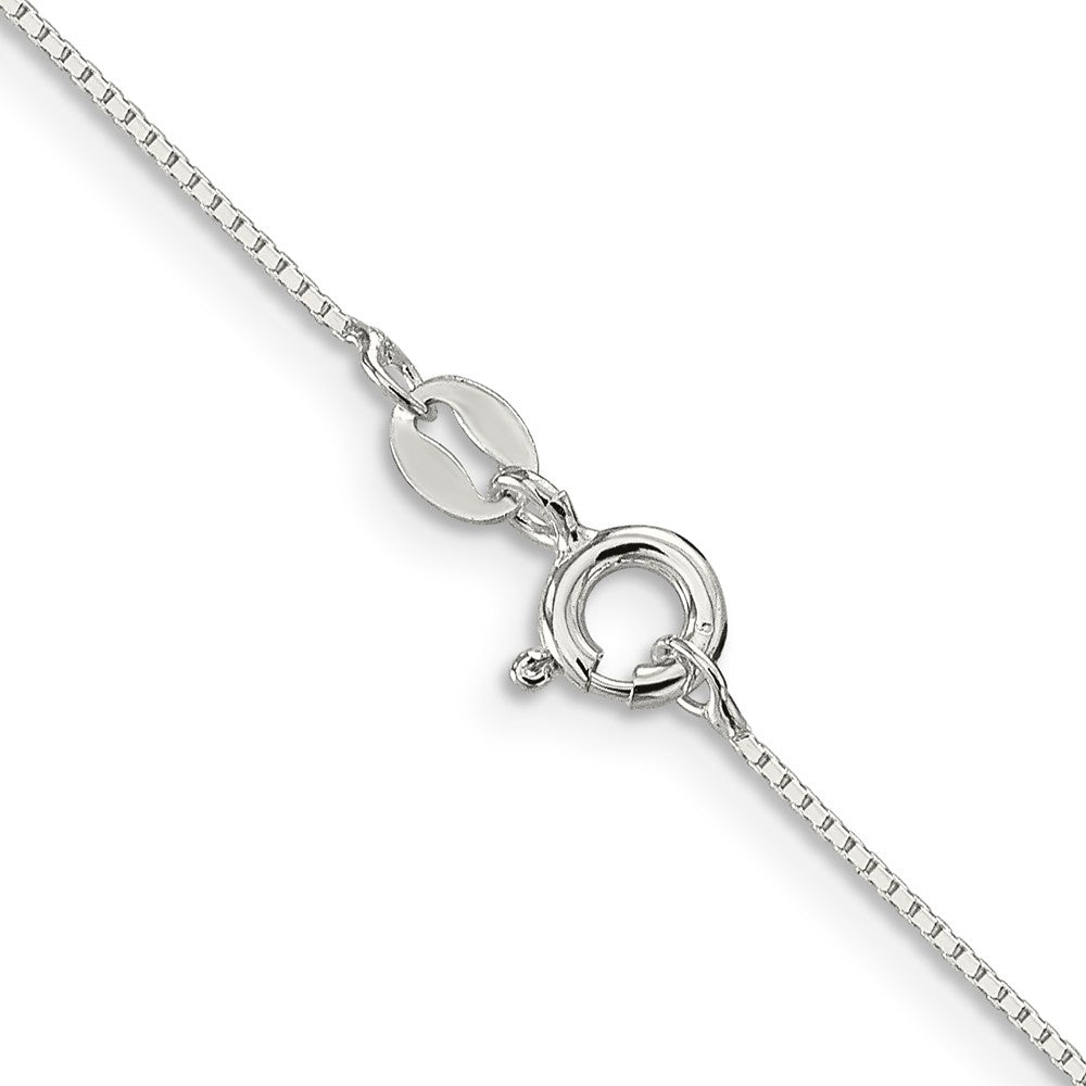 Sterling Silver .6mm Mirror Box Chain 16 Inches