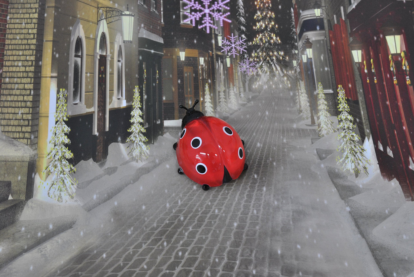 Glass Baron Lady Bug Figurine