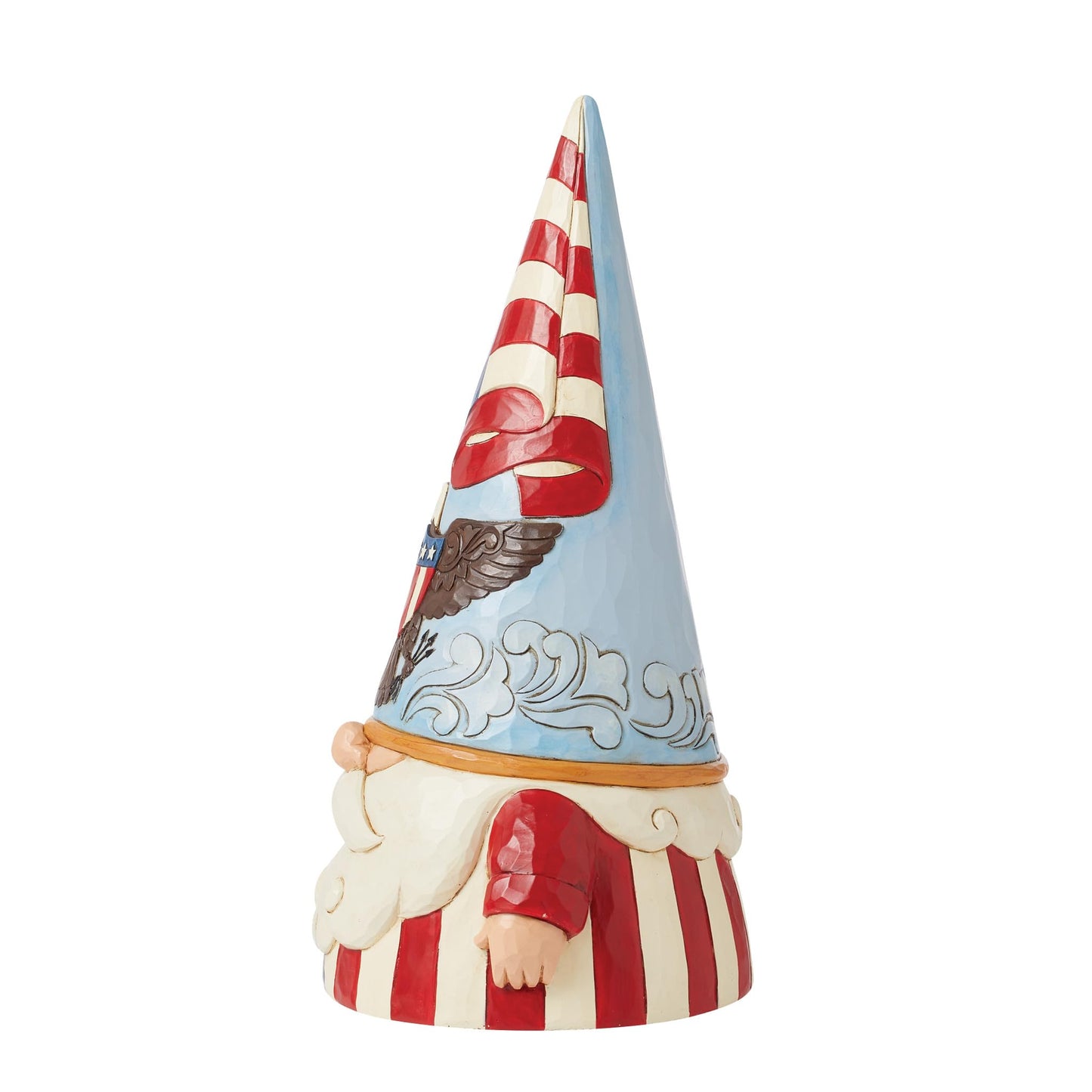 Enesco Jim Shore Patriotic Gnome, Figurine, 11in H