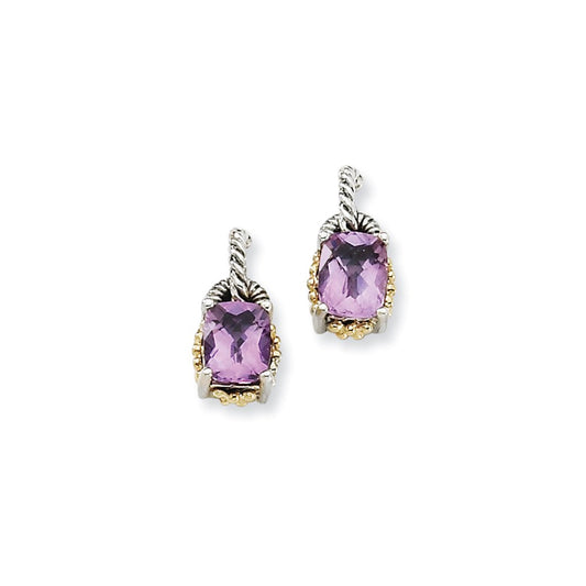 SS w/14k PQ Earrings