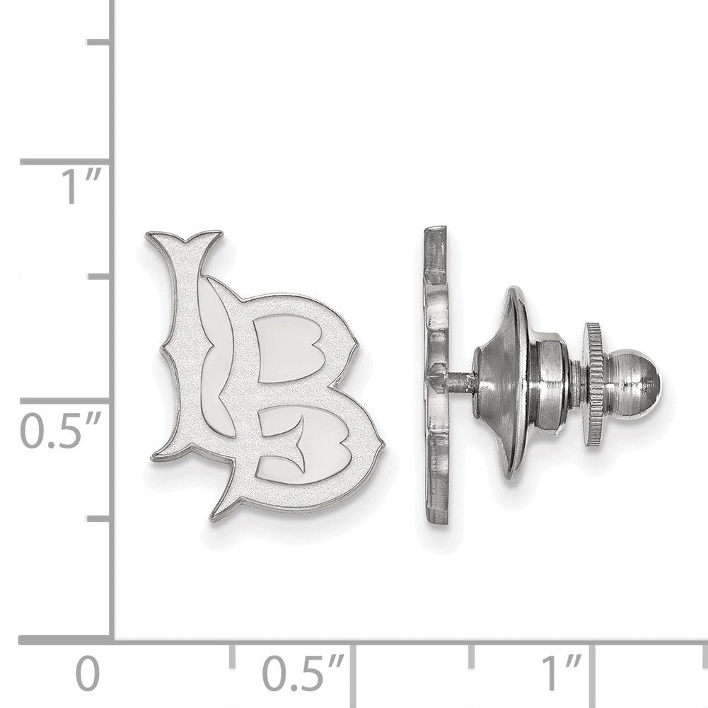 Logoart 925 Sterling Silver California State University, Long Beach Tie Tac