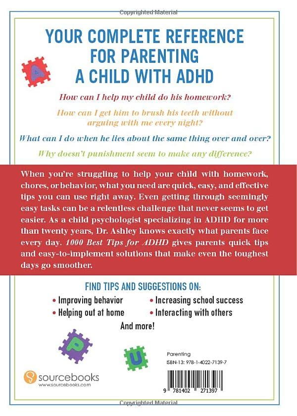 1000 Best Tips for ADHD