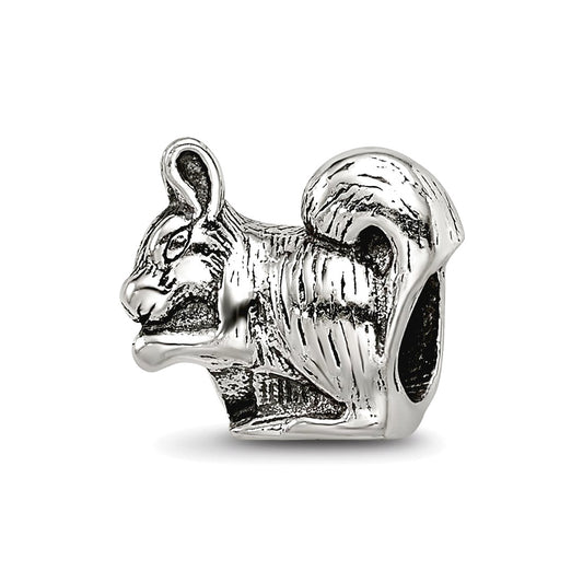 Sterling Silver Reflections Squirrel Bead