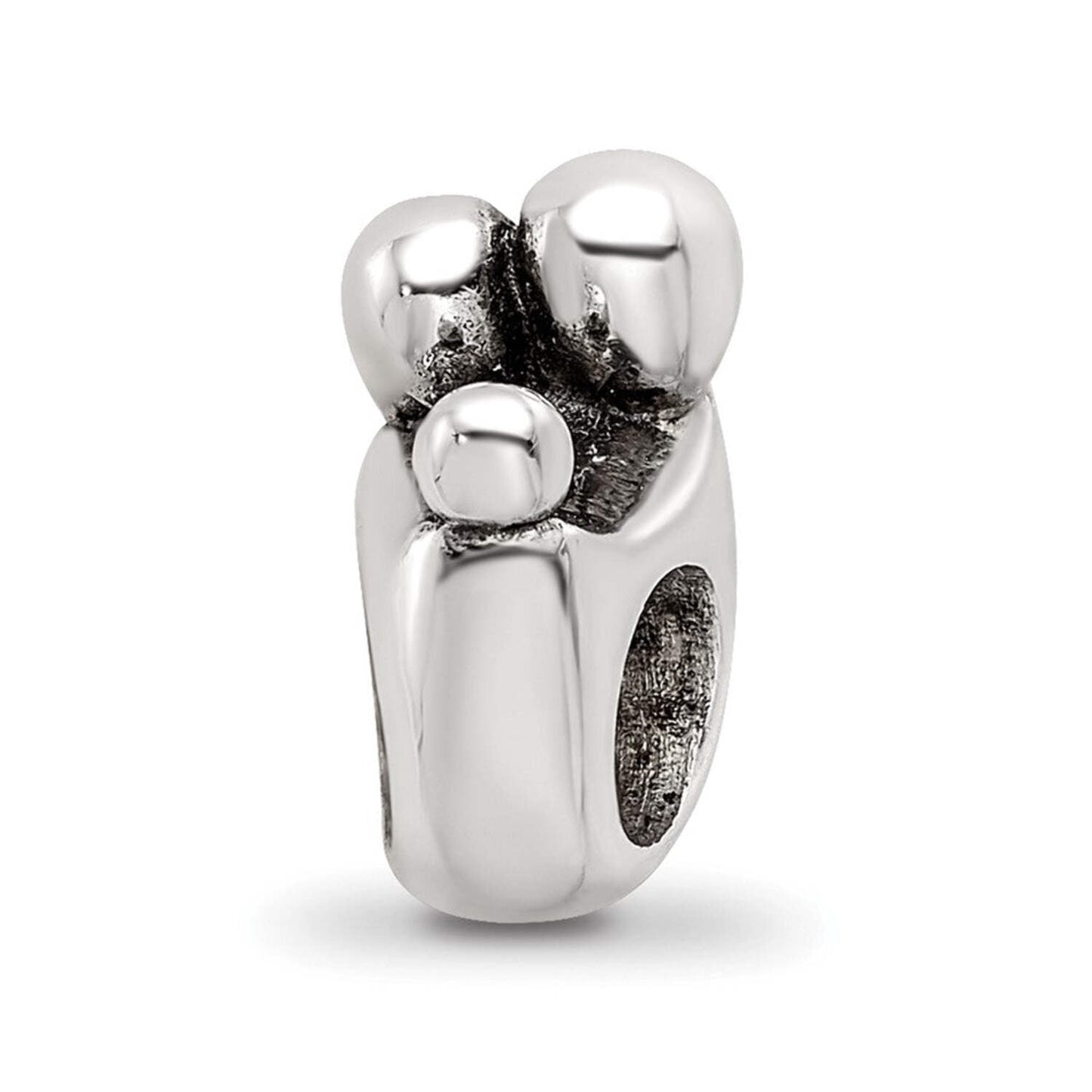 Sterling Silver Reflections Family of 3 Bead