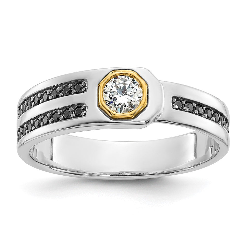 SS & GP IBGoodman Brown CZ complete Ring