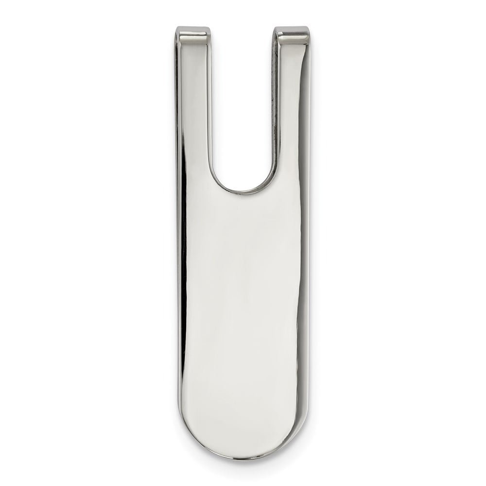 Chisel  Stainless Steel 52.93x16mm High Polished Curved Money Clip