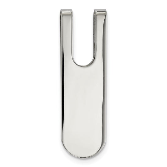 Chisel  Stainless Steel 52.93x16mm High Polished Curved Money Clip