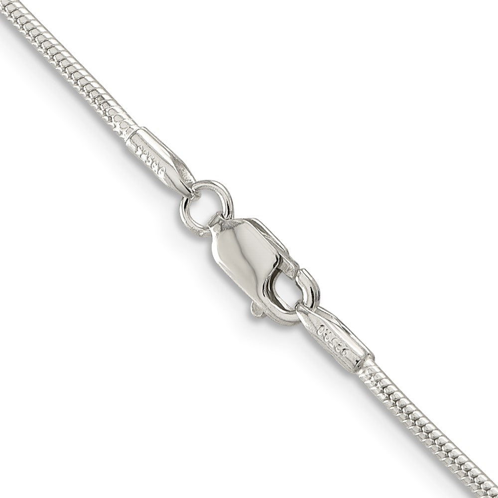 Sterling Silver 1.5mm Snake Chain 18 Inches