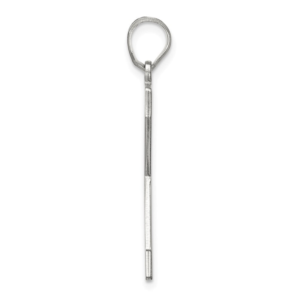 Sterling Silver Letter X Initial Pendant