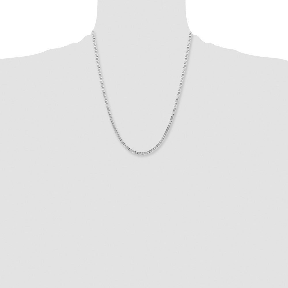 Stainless Steel Polished 4mm 22in Curb Chain