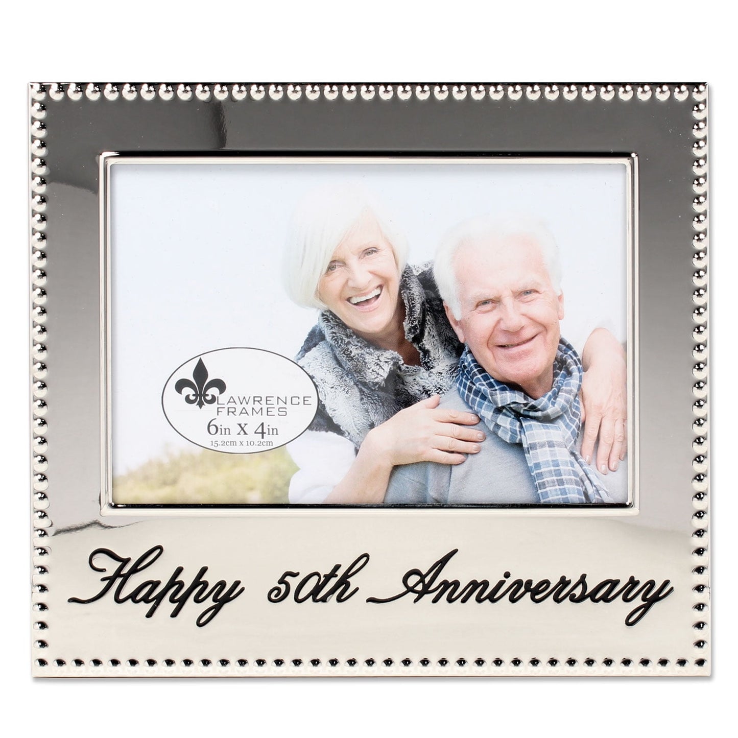 Dang Metal Picture Frame, Silver, 4x6