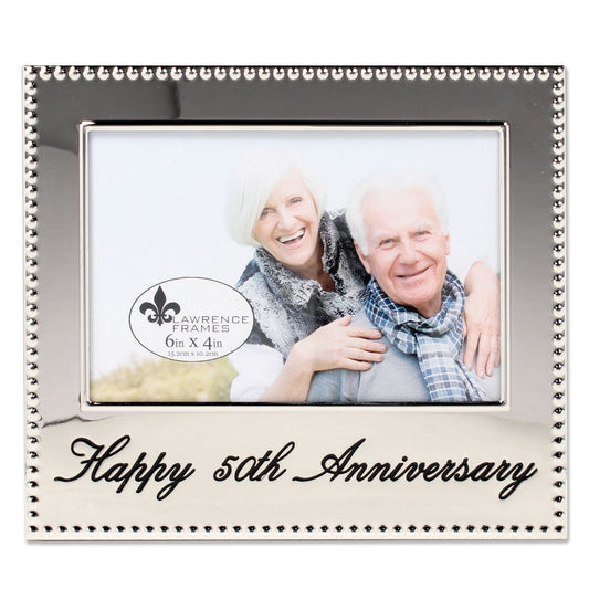 Dang Metal Picture Frame, Silver, 4x6