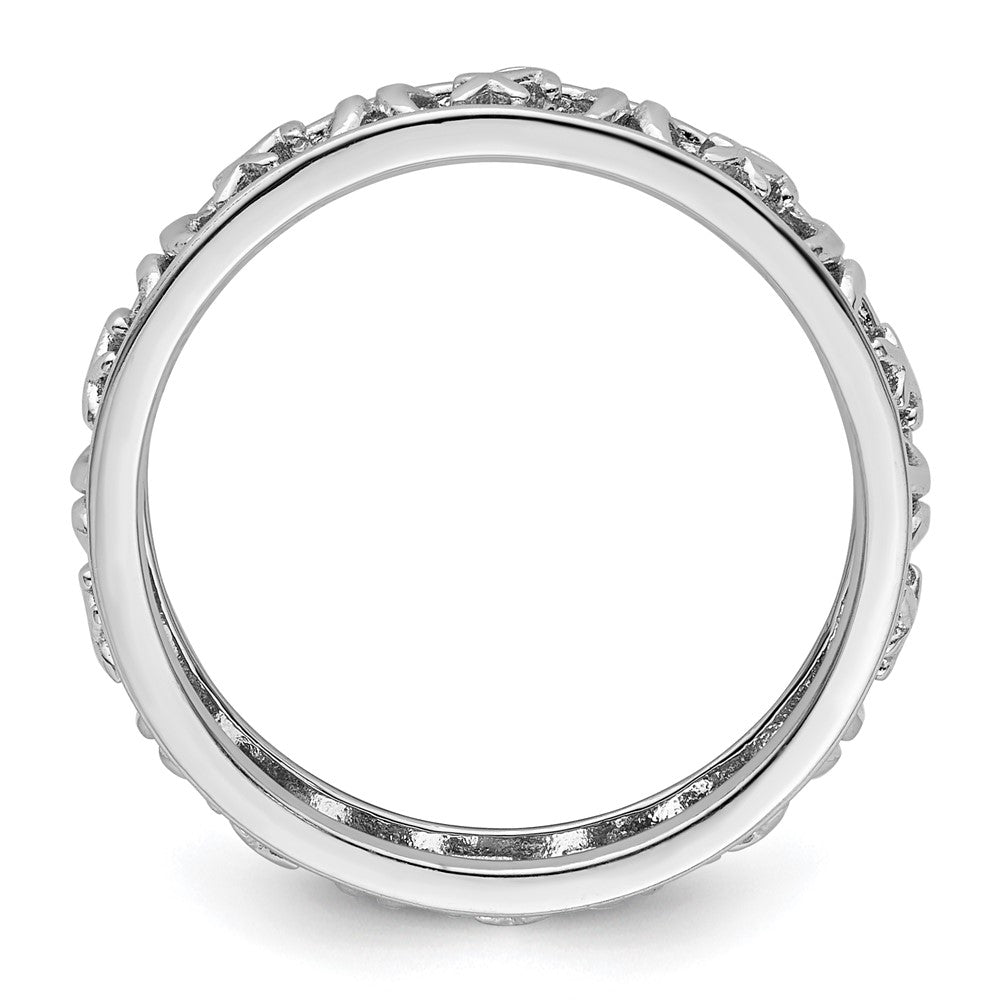 Sterling Silver Stackable Expressions Sagittarius Zodiac Ring Size -7