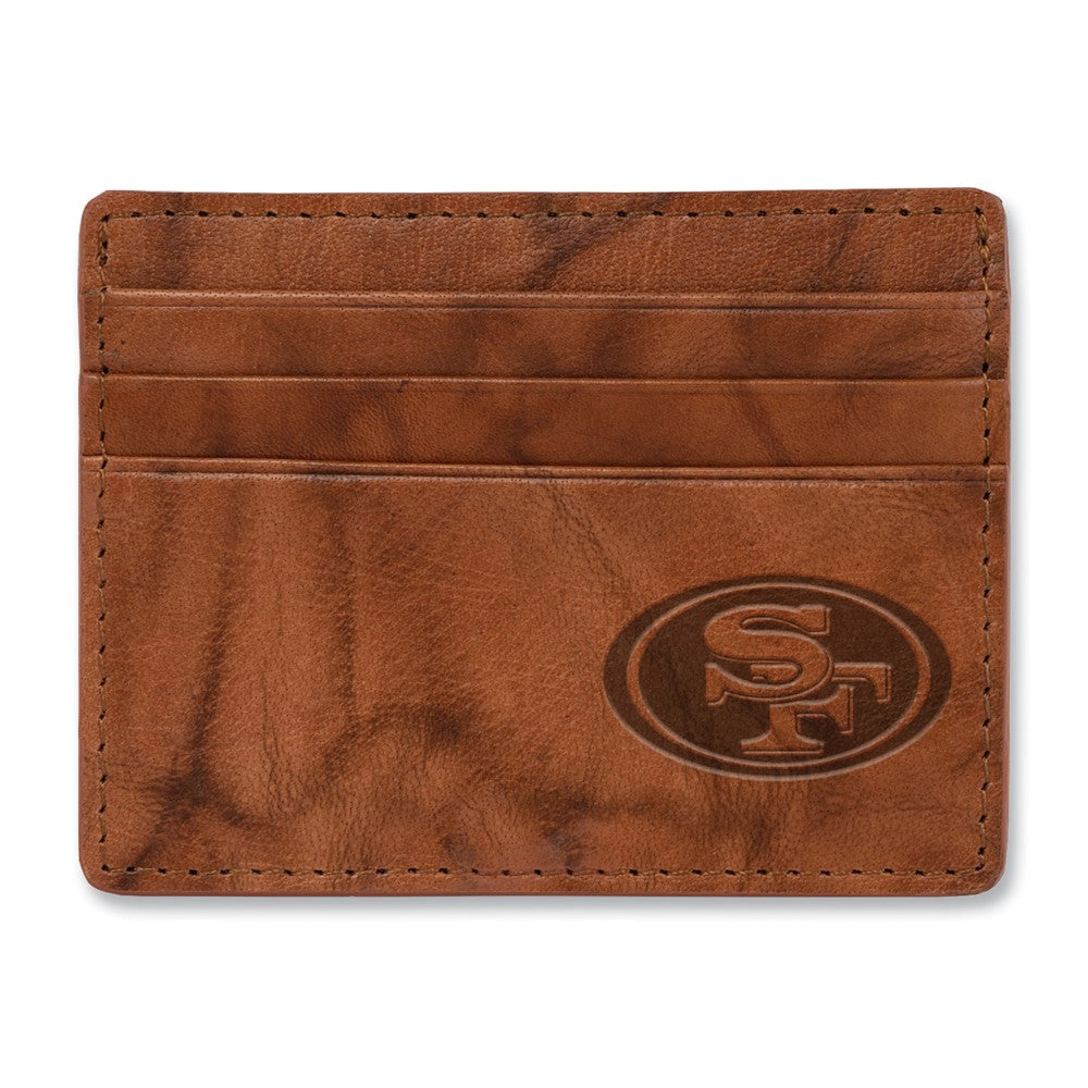 NFL Rico Industries San Francisco 49ers  Leather Credit Cart Wallet