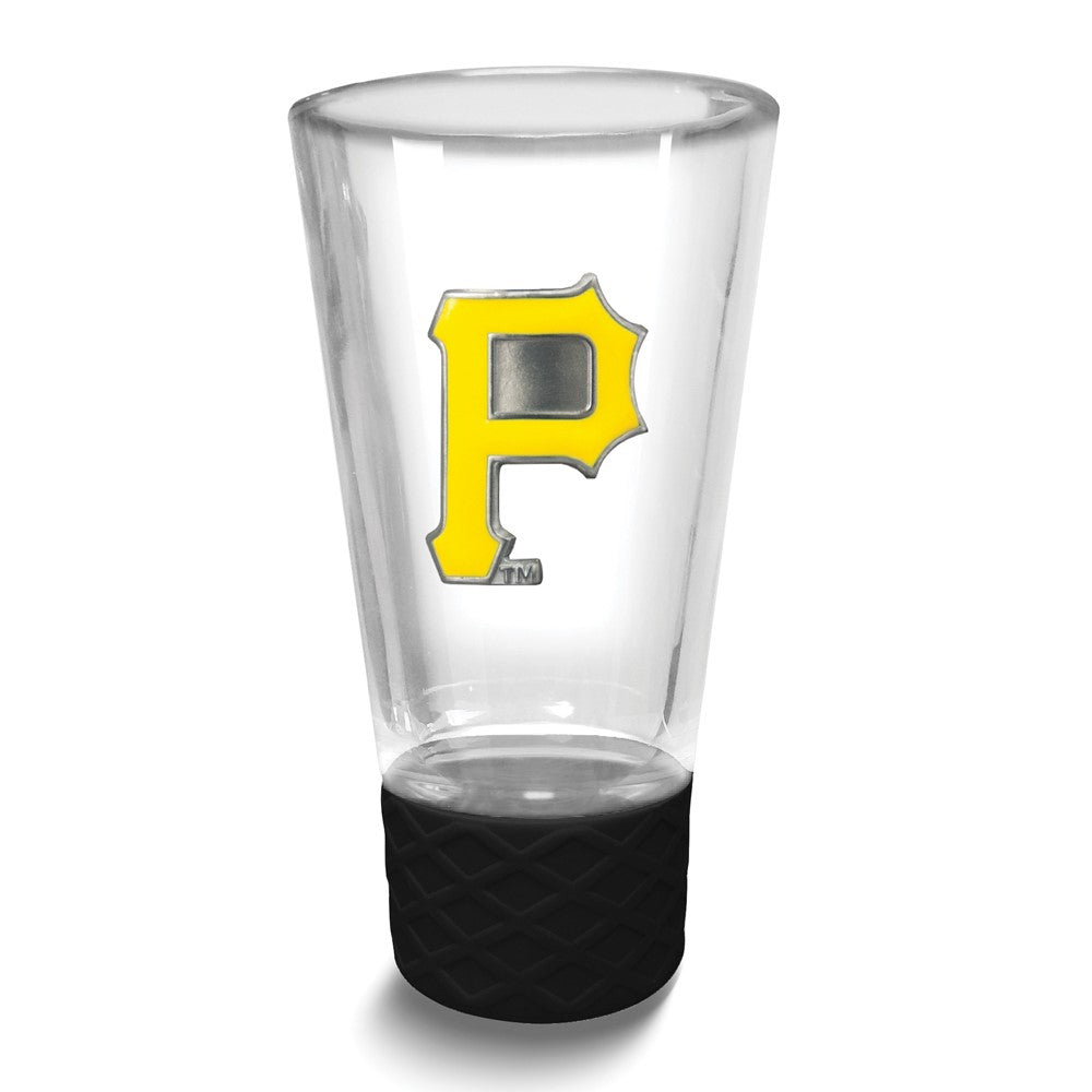 MLB Pittsburgh Pirates Collectors 4 oz. Shot Glass with Silicone Base