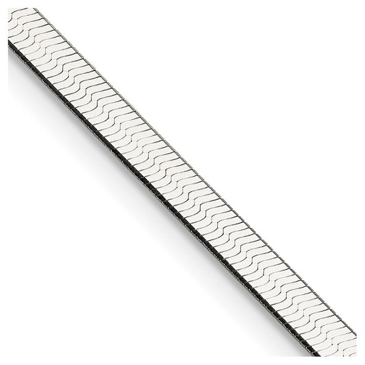 Sterling Silver 3mm Magic Herringbone Chain 20 Inches
