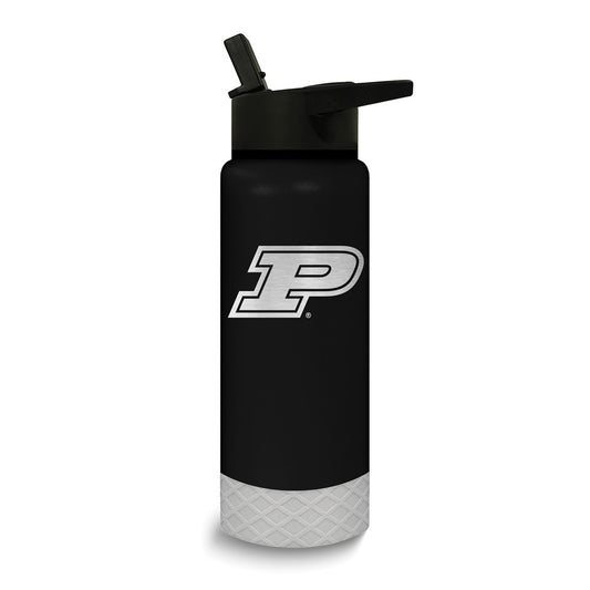 Collegiate Purdue University Stainless Steel Silicone Grip 24 oz. Water Bottle