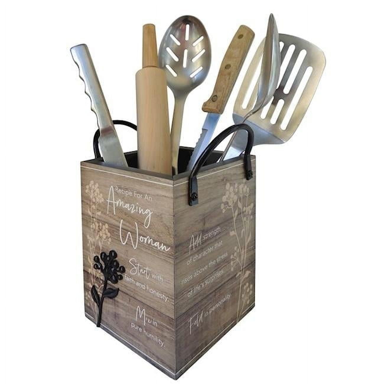 CA Gift 31324X Amazing Woman Utensil Holder