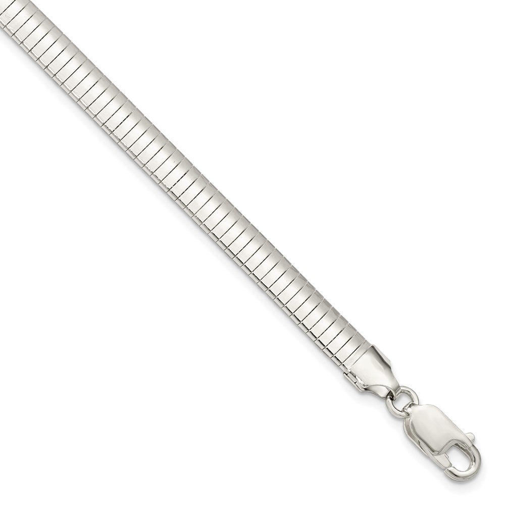 Sterling Silver 6mm Cubetto Bracelet 8 inches