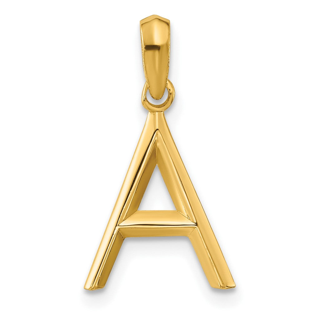 14k Gold Fancy Letter A