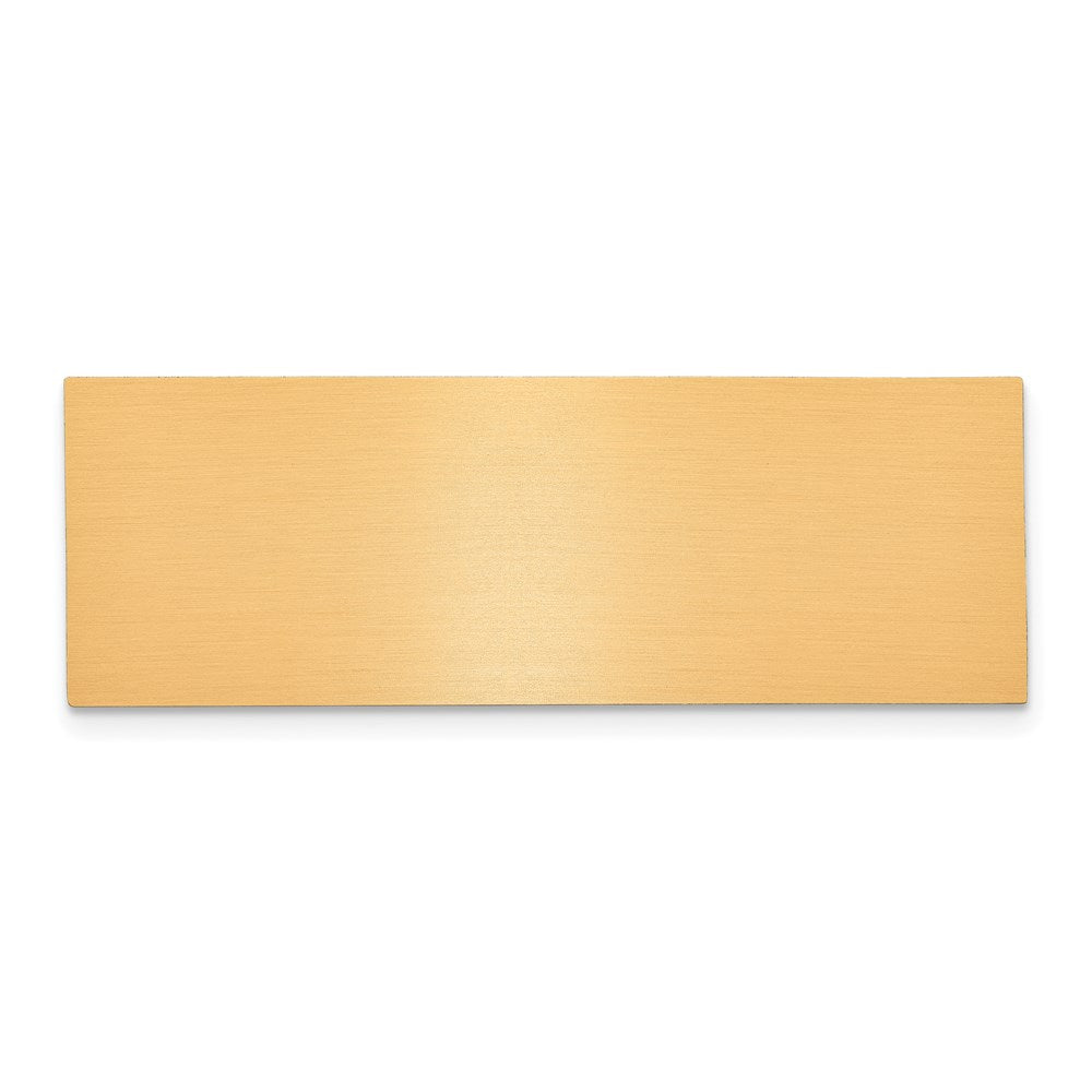 3/4 x 2 1/8 Copper Aluminum Plates-Set of 6