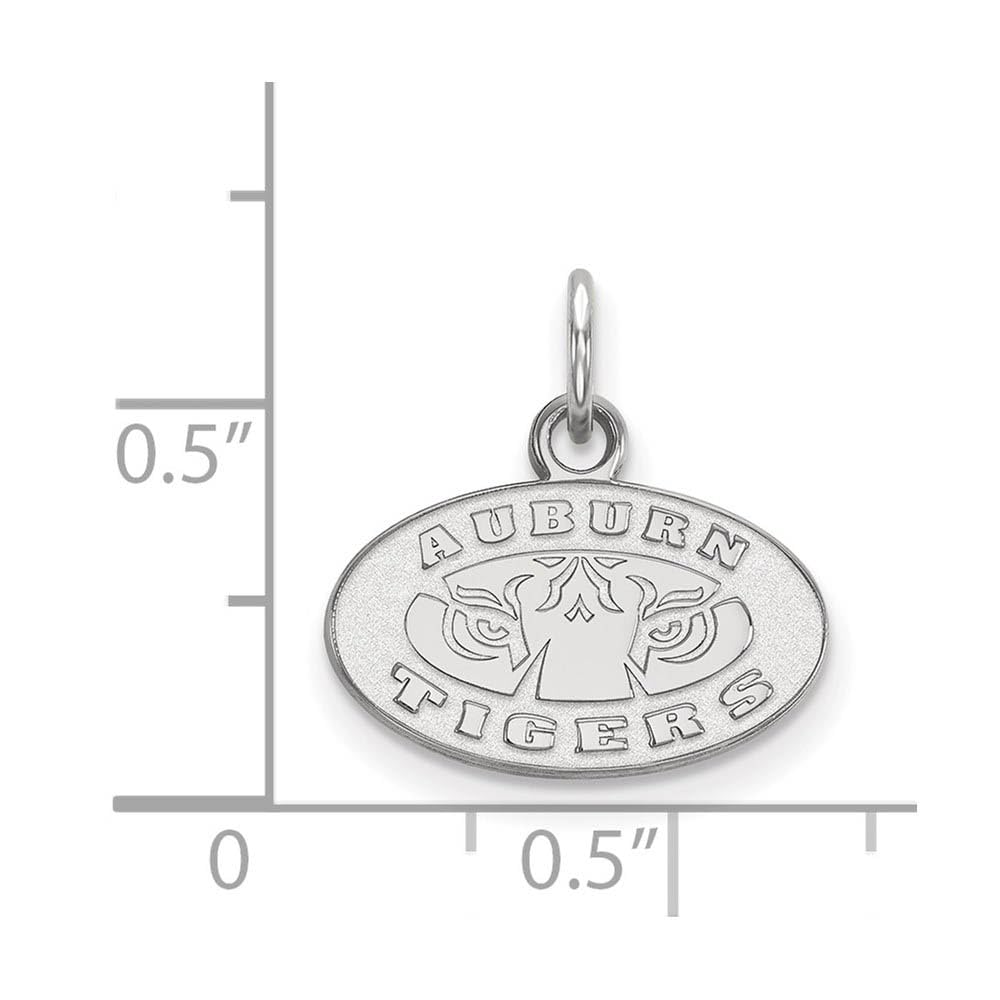 LogoArt Sterling Silver Auburn University Xs Pendant Necklace Female Adult