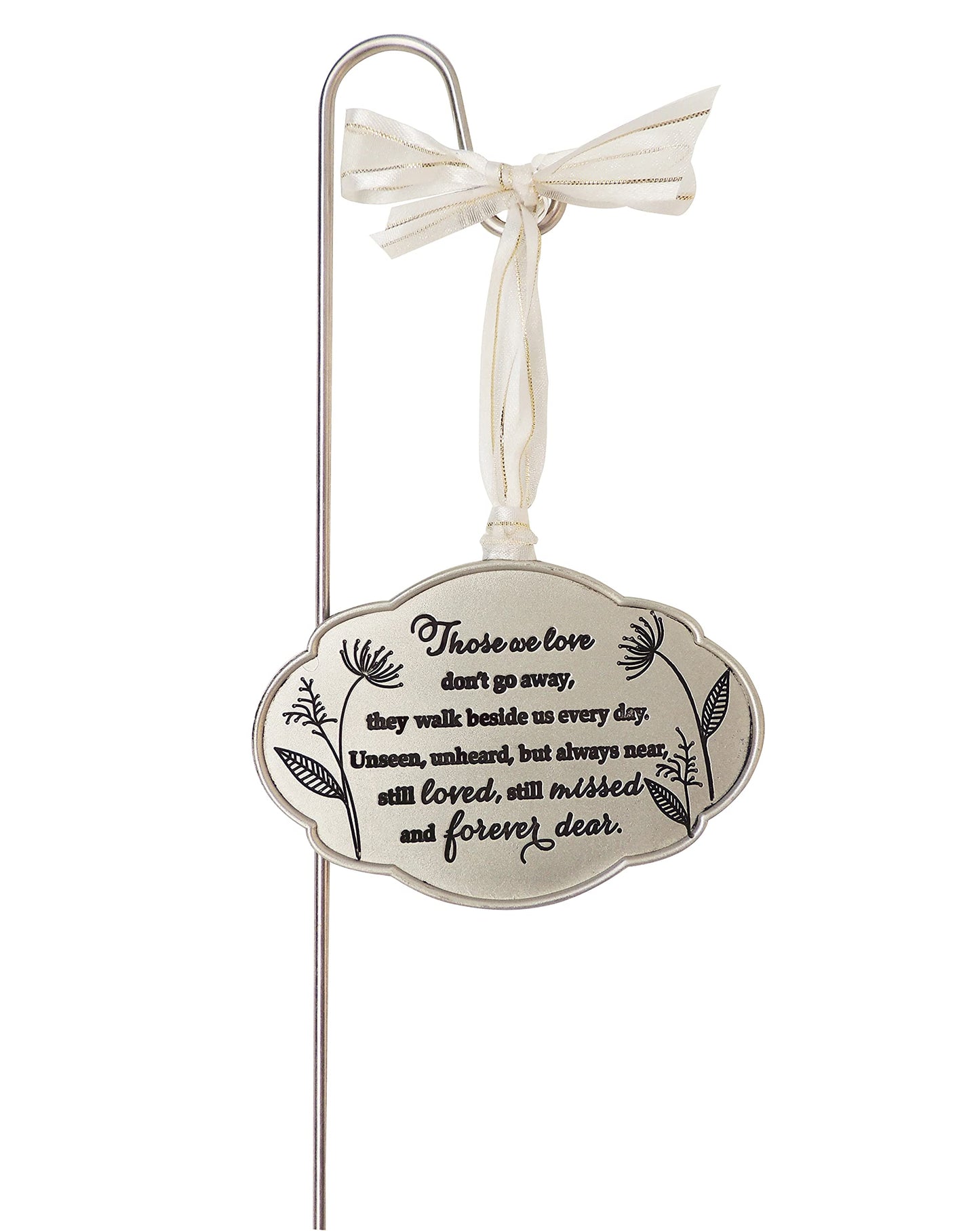 CA Gift 256102 18 in. Memorial Garden Stake with 3.75 in. Ornament - Those We Love