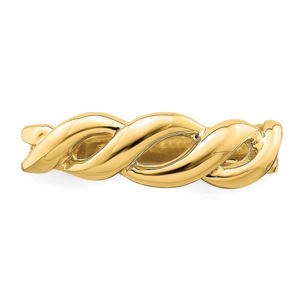 14k Freeform Knot Ring Size 6