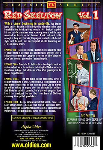 Red Skelton, Volume 1 [DVD]