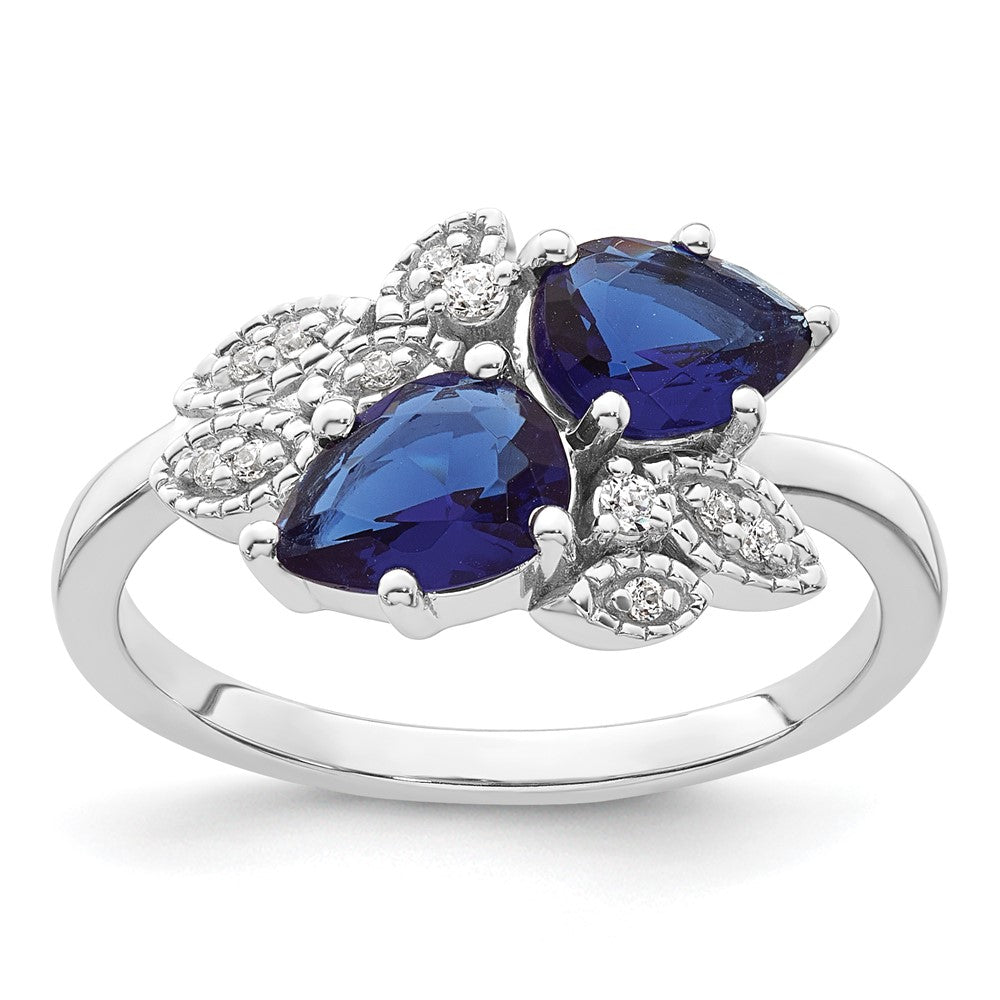 SS Created Sapphire and CZ