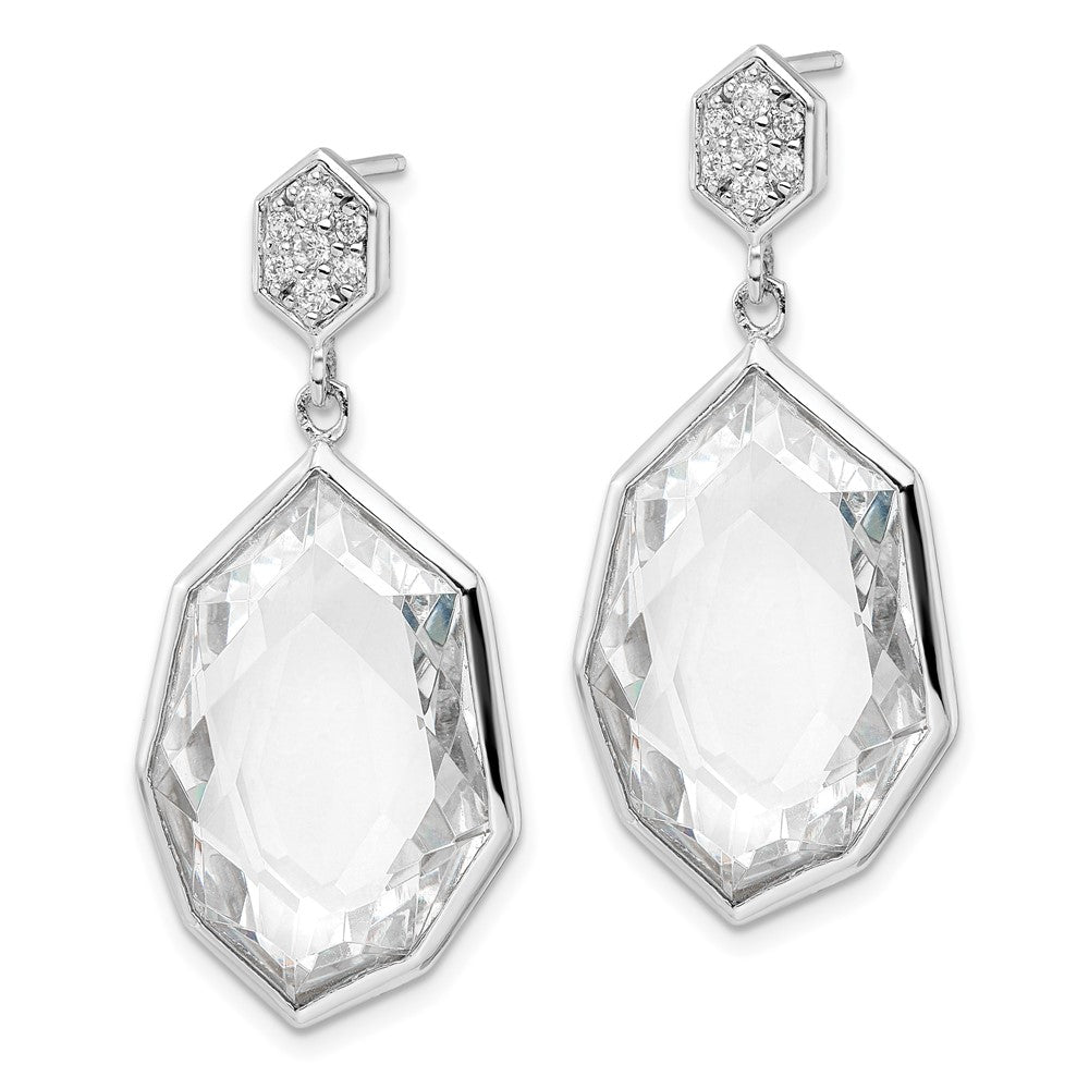 SS WP CZ EARRING