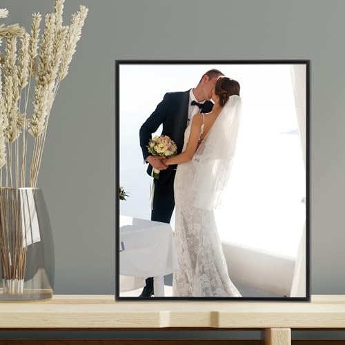 Matte SIMPLY BLACK Aluminum 8x10 frame - 8x10