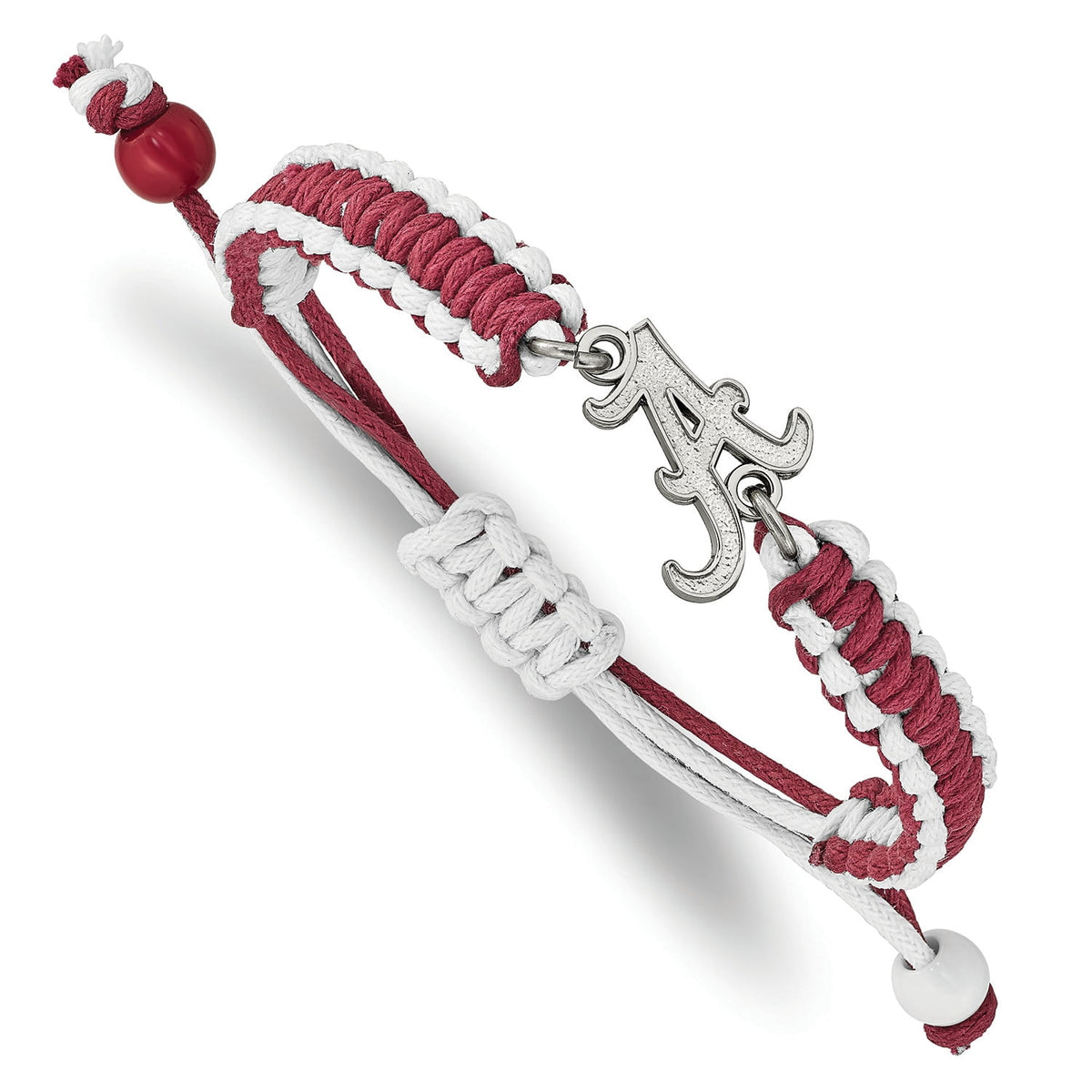 Women's Alabama Crimson Tide Stainless Steel Color Bracelet