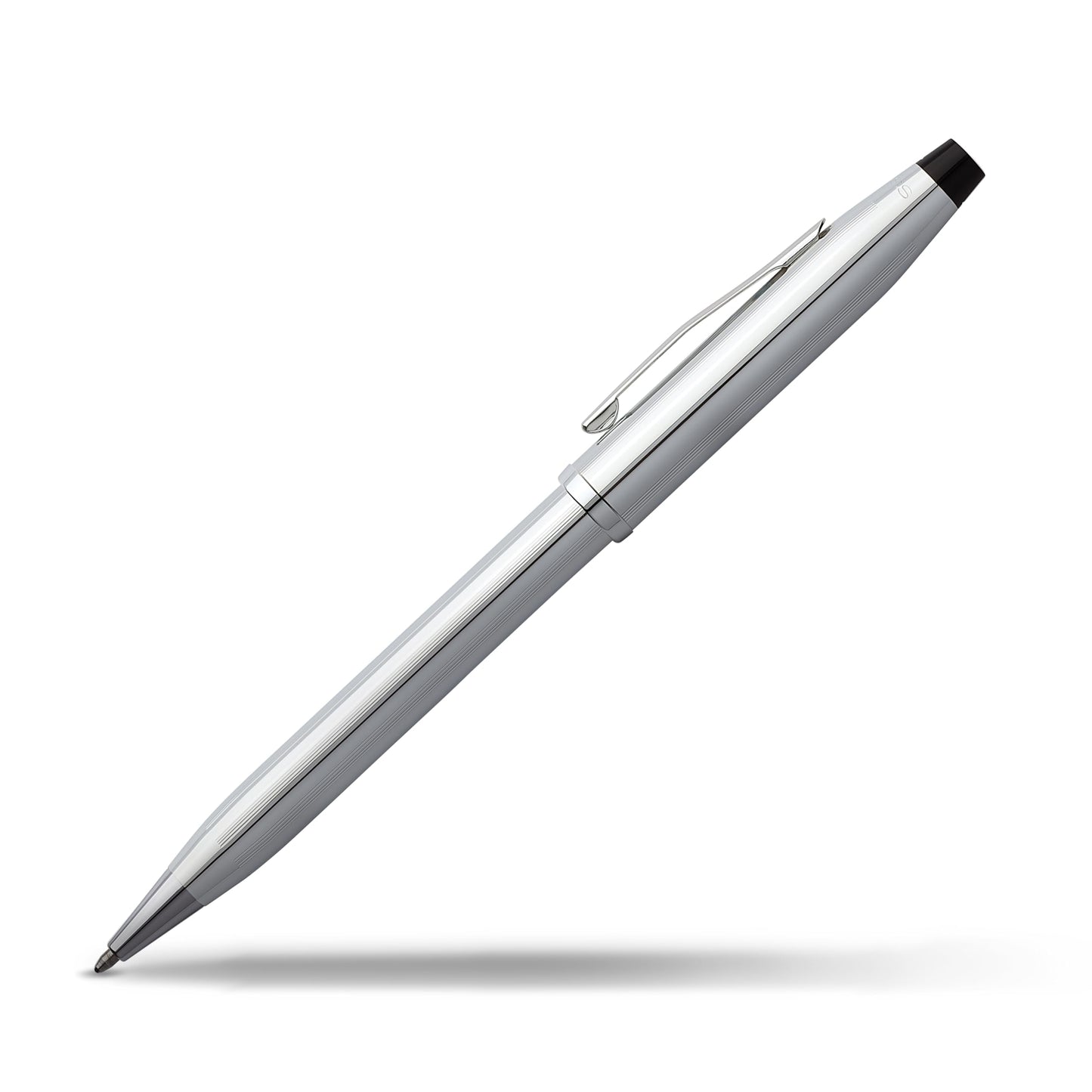 Cross Century II Refillable Ballpoint Pen, Medium Ballpen, Includes Premium Gift Box - Lustrous Chrome