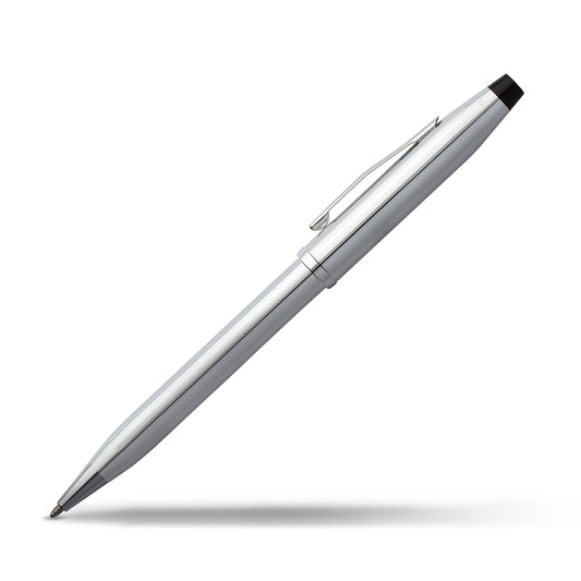 Cross Century II Refillable Ballpoint Pen, Medium Ballpen, Includes Premium Gift Box - Lustrous Chrome