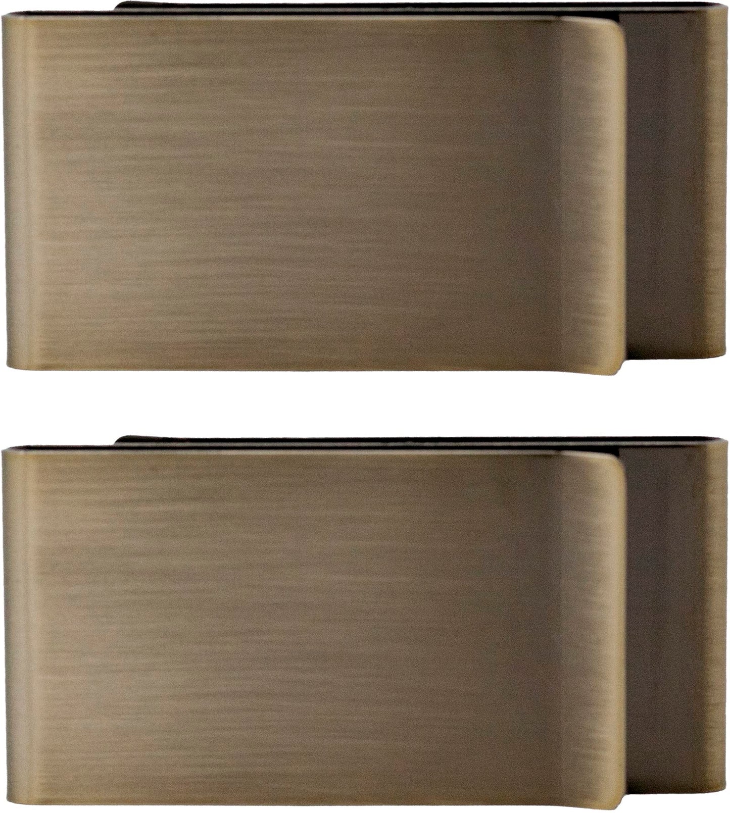 Chrome-Plated Double-Sided Boxed Money Clip