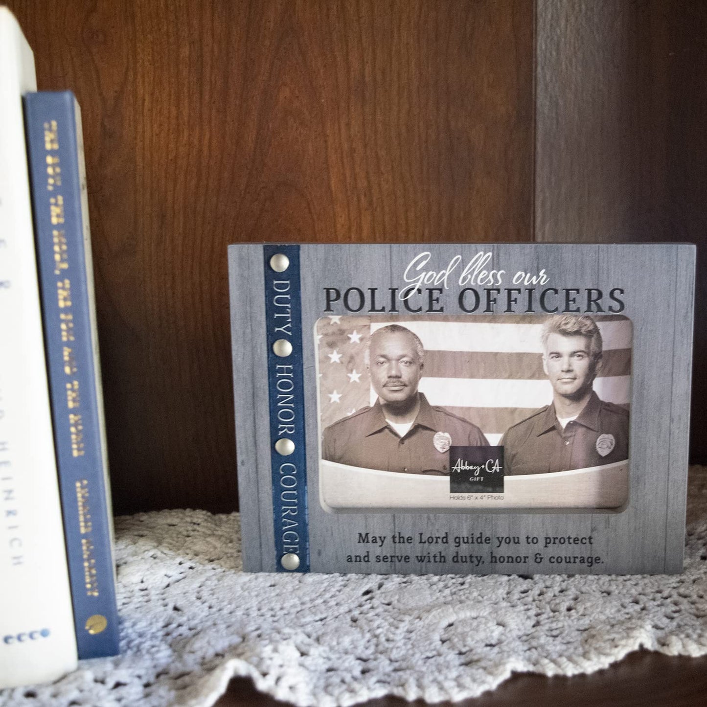 Cathedral Art Bless Our Police Officers Photo Frame, One Size, Multi