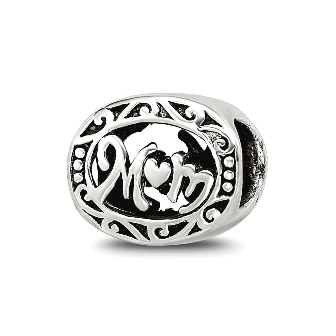 Sterling Silver Reflections Mom Bead