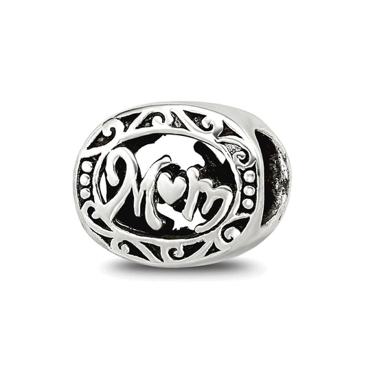 Sterling Silver Reflections Mom Bead