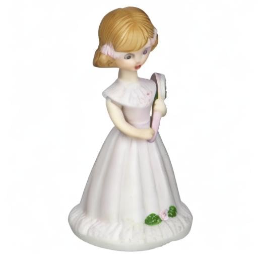 Growing up Girls from Enesco Brunette Age 5 Figurine 4 IN