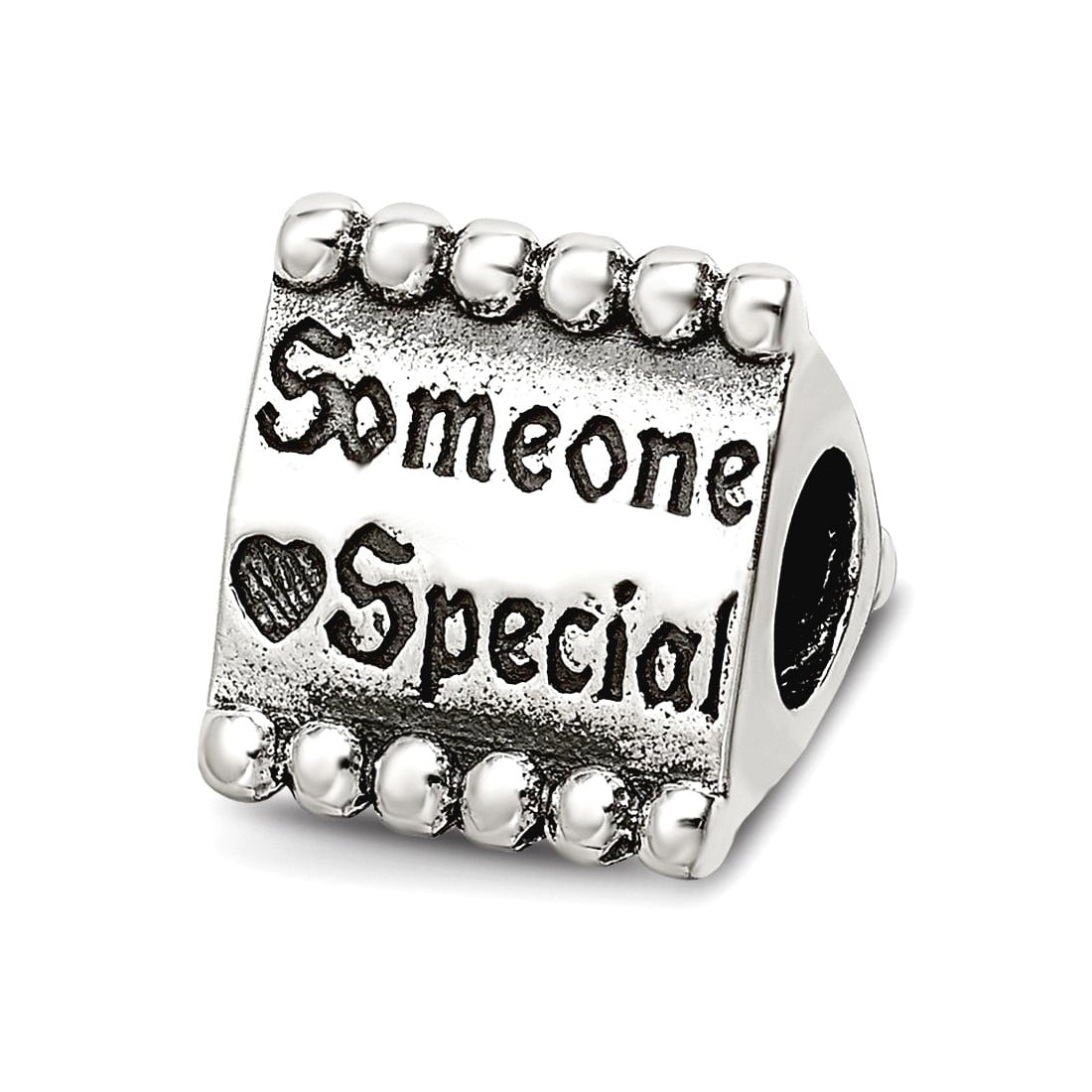 Sterling Silver Reflections Someone Special Triangle Bead
