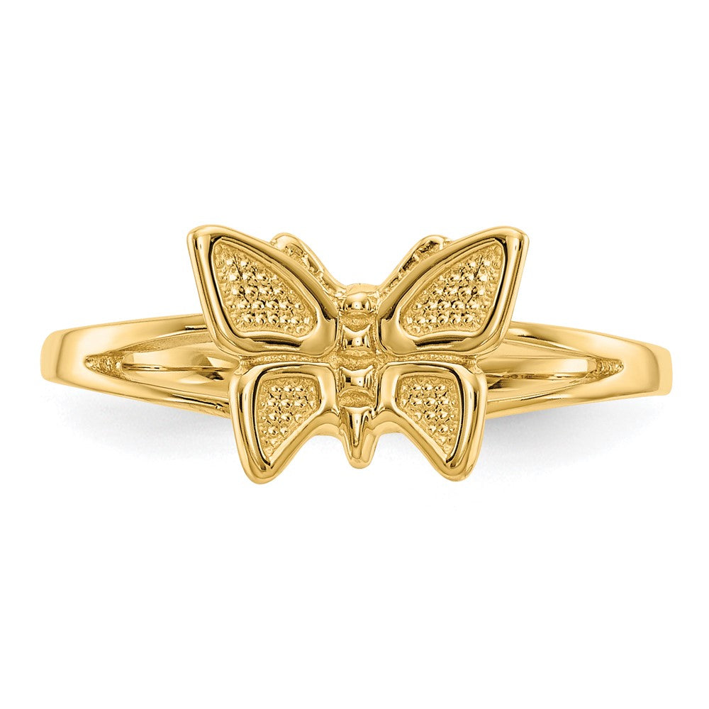10k Children's Butterfly Ring Size 5