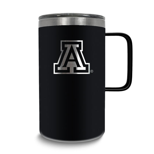 Collegiate University of Arizona Stainless Steel 18 oz. Hustle Mug with Lid
