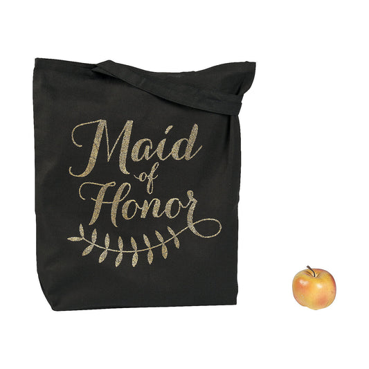 Maid Of Honor Tote Bag - Favor Bagss - 1 Piece
