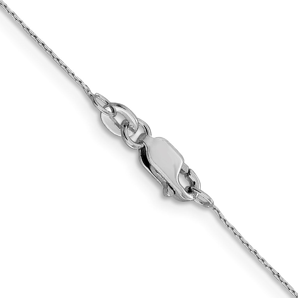 Sterling Silver .6mm Oval Box Chain 20 Inches