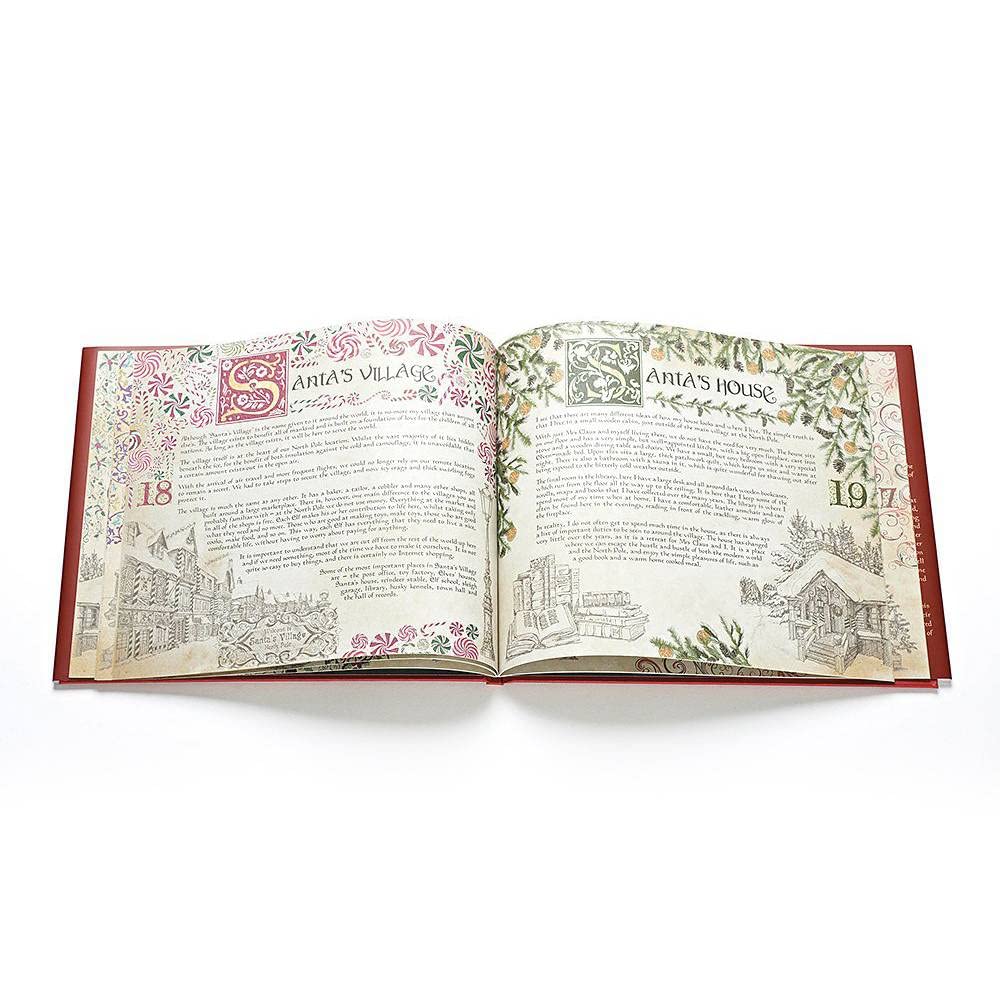 Christmas Santa Claus The Book Of Secrets Paper Russell Ince 130350