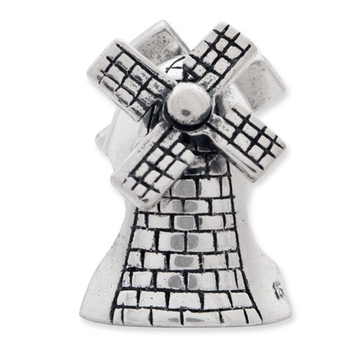 Sterling Silver Reflections Windmill Bead