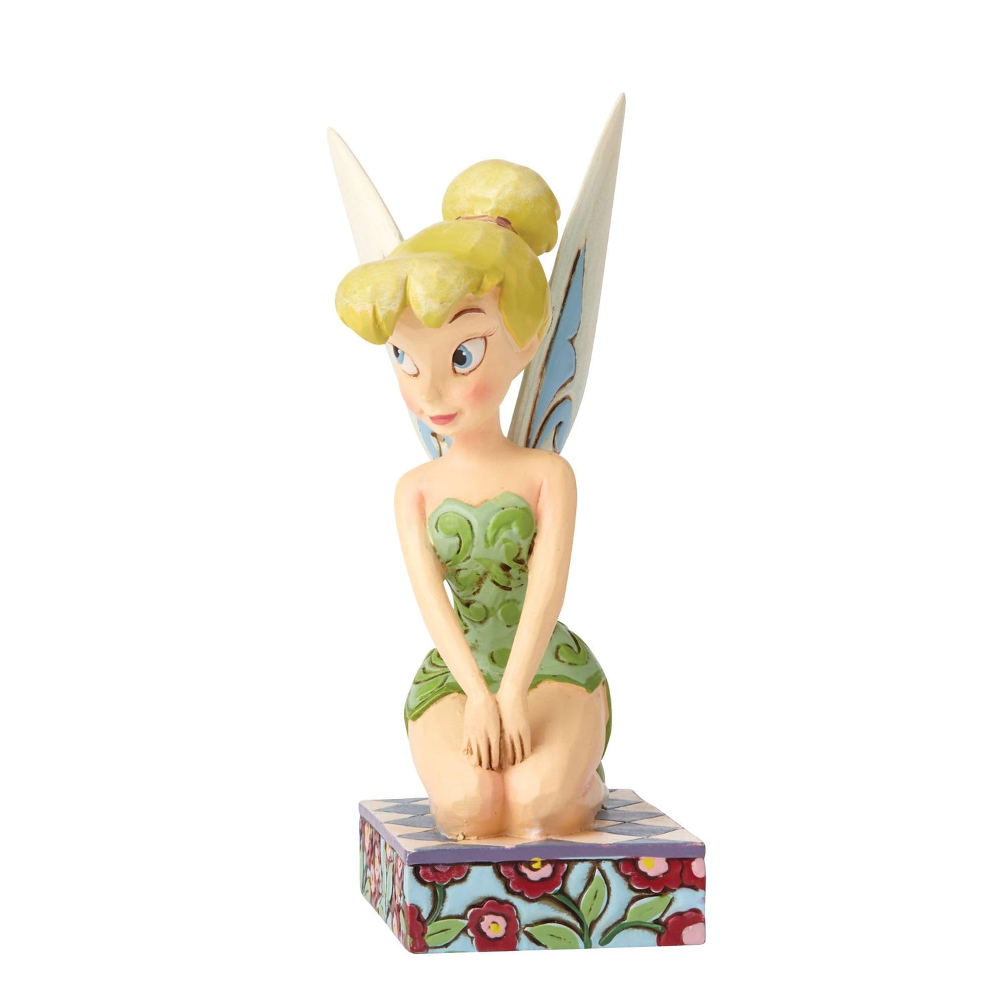 Disney Traditions by Jim Shore ‚ÄúPeter Pan‚Äù Tinker Bell Personality Pose Stone Resin Figurine, 4‚Äù